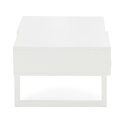 Acheter Bestmobilier Sofia - table basse - blanc mat - 110 cm