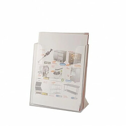 Materiel Chr Pro Présentoir pour 35 cartes et brochures professionnel - Format A4 - - 216 x90x292mm