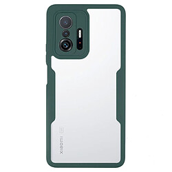 Coque en TPU + acrylique vert nuit pour votre Xiaomi 11T/11T Pro