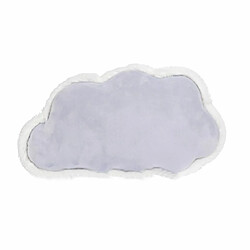 Paris Prix Coussin Déco Enfant Nuage 29x46cm Gris Clair