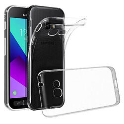 Avizar Coque Samsung Galaxy Xcover 4 / 4s Silicone Souple Ultra-Fin Transparent