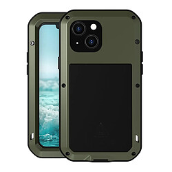 Coque en silicone, antichoc, anti-chute, anti-poussière, hybride vert armé pour votre Apple iPhone 13 mini 5.4 pouces