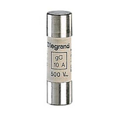 Legrand fusible cartouche cylindrique - 14 x 51 - 32 ampères - type gg hpc - sans percuteur