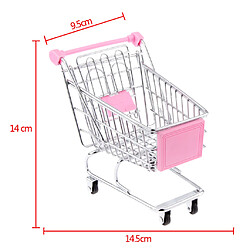 Mini-panier Chariot Jouet Taille M Rose