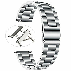 PHONECARE Bracelet en Acier Stainless Lux + Outil pour OPPO Watch 41mm - Gris