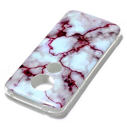 Acheter Wewoo Coque en TPU Motif Marbre Pour Motorola Moto E5 Rouge