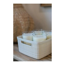 Acheter But Panier rectangle 5L JUTE Blanc cassé