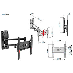 Meliconi Support mural GS DR200 PLUS FB