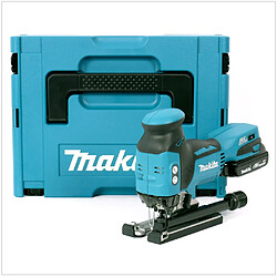 Makita DJV 181 Y1J Scie sauteuse pendule sans fil 18V Brushless + 1x Batterie 1,5Ah + Coffret Makpac - sans chargeur