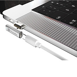 Xtreme Mac Adaptateur magnétique type-C XTREMEMAC charge et synchronise argent