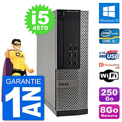 PC Dell OptiPlex 7020 SFF Intel i5-4570 RAM 8Go Disque Dur 250Go Windows 10 Wifi - Occasion