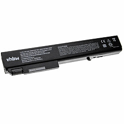 vhbw batterie compatible avec HP EliteBook 8530p, 8530w, 8540p, 8540w, 8730p, 8730w, 8740w laptop (5200mAh, 14.4V, Li-Ion, noir)