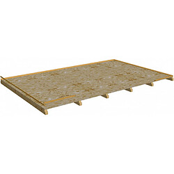 Plancher pour abri de jardin 12.65m² - plba4030 - HABRITA