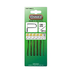 Avis Connex COXT806012 Set de 22 lames scies à chantourner Taifun 130 mm