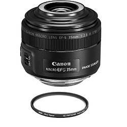 CANON EF-S 35mm F2.8 Macro IS STM + HOYA 49mm PRO 1D Protector