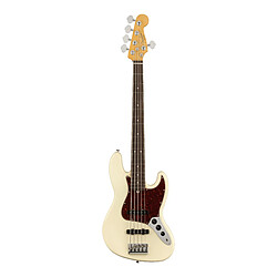 Avis American Professional II Jazz Bass V RW Olympic White Fender