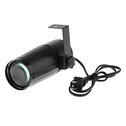 Avis 3W Mini LED Projecteur De Faisceau D'éclairage De Scène De Noël Spin Pinspot Bleu Clair