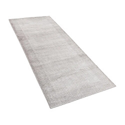 Vidal Tapis de couloir en laine 201x81 gris Darya