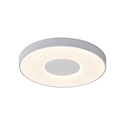 Inspired Coin Rond Plafonnier 100W LED Avec Télécommande 2700K-5000K, 6000lm, Blanc, 3 ans de Garantie