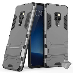 Htdmobiles Coque rigide anti choc pour Huawei Mate 20 + film ecran - GRIS