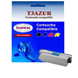 T3Azur Toner compatible OKI C332dn C332dnw MC363dn MC363dnw MC363n MD363dn (46508712/46508716) Noir