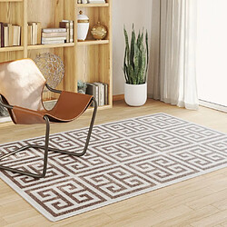 vidaXL Tapis intérieur extérieur à poils courts 160x230cm antidérapant