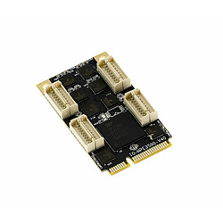 Kalea-Informatique Carte Mini PCIe MiniPCIE 8 ports série COM RS232 DB9 EXAR XR 17V358