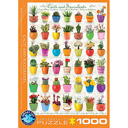 Avis Eurographics Cactus et Plantes Grasses Puzzle (1000 pièces)