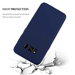 Cadorabo Coque Samsung Galaxy S8 Etui en Bleu pas cher