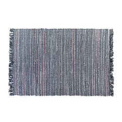 Acheter Beliani Tapis en coton gris 140 x 200 cm BESNI