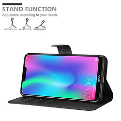 Cadorabo Coque Honor 8C Etui en Noir