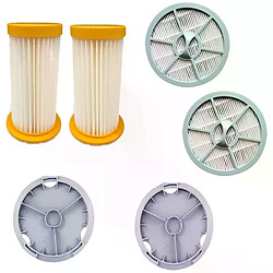 Accessoires pour aspirateur, 6 pièces, filtre + HEPA + couvercle, FC8264 FC8262 FC8260 FC8208 FC8256