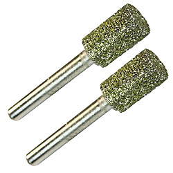 2x Foret de Torsion Tête de Meulage pour Pointes à Tête Revêtue 6mm