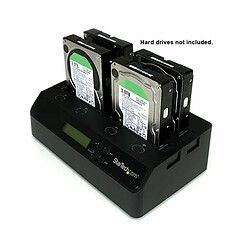 Avis Graveur externe Startech SATDOCK4U3RE USB Noir SATA