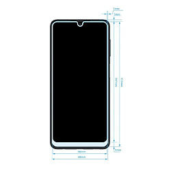 Crong 7D Nano Flexible Glass - Protecteur d'écran hybride à couverture complète 9H Samsung Galaxy M22