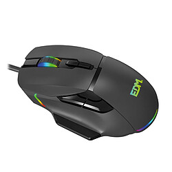 Acheter Souris Gaming avec LED EDM 07753 for players Noir 7200 dpi