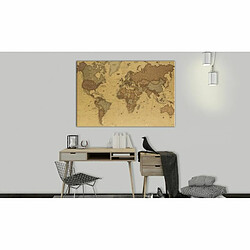 Paris Prix Tableau Imprimé Ancient World Map 60 x 90 cm