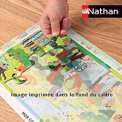 Ravensburger Nathan puzzle cadre 15 p - simba et nala / disney le roi lion pas cher