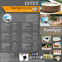 Acheter INTEX Baignoire de massage à bulles Rond PureSpa