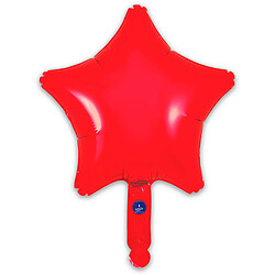 Ballon étoile rouge 23 cm