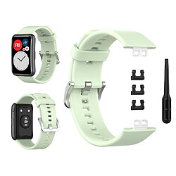 Avis Bracelet De Montre En Silicone Souple Pour Montre Huawei Fit TIA-B09 TIA-B19 Vert