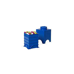 Lego Brique De Rangement - 40011731 - Empilable - Bleu