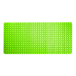 MSV Tapis Fond de baignoire antidérapant Caoutchouc QUADRO 36x76cm Vert