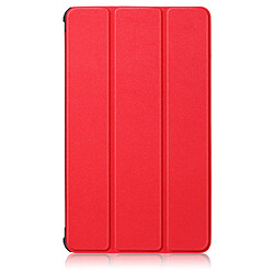 Etui en PU avec support tri-pliure rouge pour votre Samsung Galaxy Tab A7 Lite T220/T225 8.7 pouces