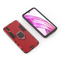 Acheter Wewoo Coque Housse de protection antichoc PC + TPU pour Vivo X23, avec support d'anneau magnétique (rouge)