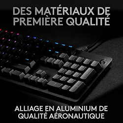 Avis LOGITECH G - Clavier Lightsync G512 - Carbon - Switchs GX Brown