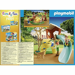 Acheter Playmobil® Family Fun Cabane dans les arbres et toboggan