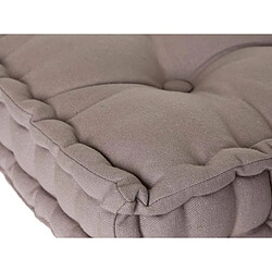 Avis Atmosphera, Createur D'Interieur Coussin de sol 40x40 cm - gris - Atmosphera