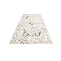 Avis Vidal Tapis de laine 254x137 beige Ultra Vintage