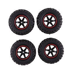 1:10 RC Rock Crawler Tire Pneus 12mm Jante Hex Jante Pour RC4WD D90 HSP 96mm pas cher